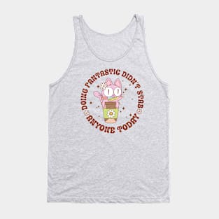 Doing Fantastic Didn't Stab Anyone Today Mental Health Groovy Tank Top